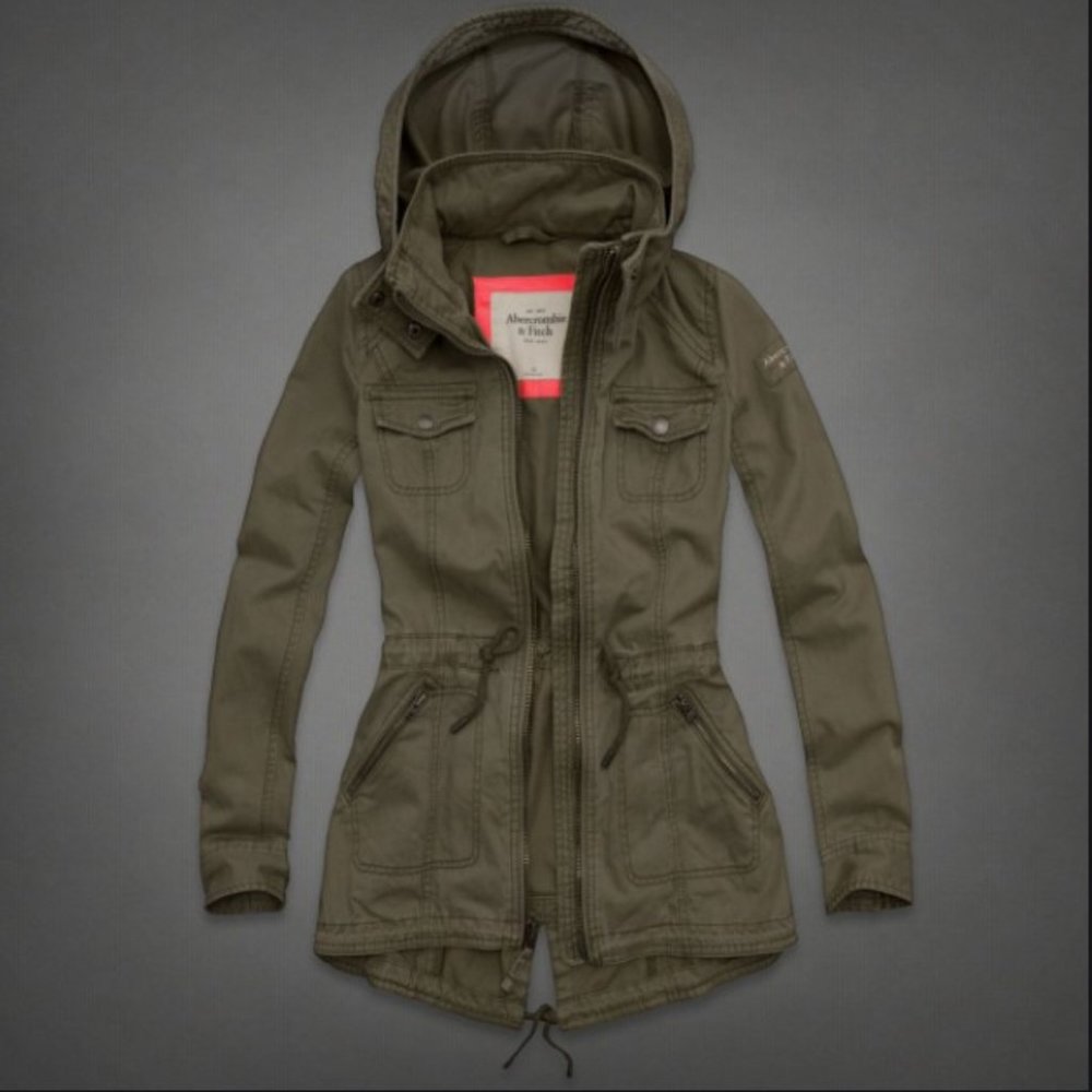 Abercrombie & Fitch Utility Field Jacket w/Hood